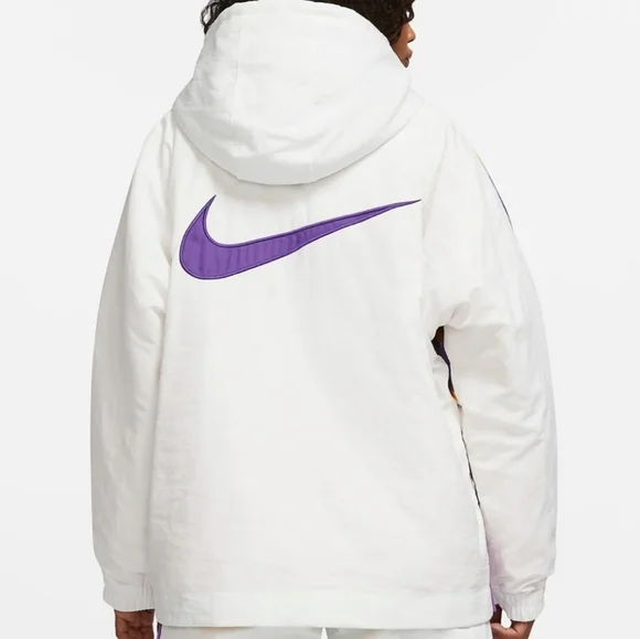 Nike + Ambush Los Angeles Lakers  Water Repellent Coat/Jacket - Picture 6 of 15